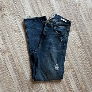 Frame Le high straight jean